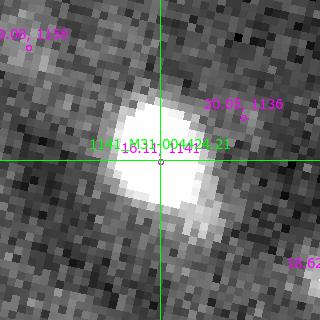 M31-004424.21 in filter R on MJD  57227.330