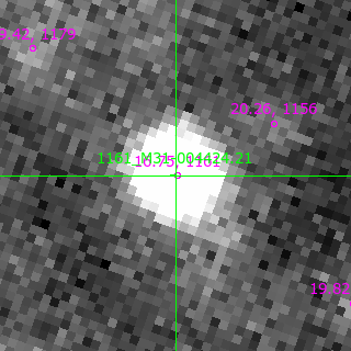 M31-004424.21 in filter V on MJD  57635.350