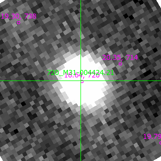 M31-004424.21 in filter V on MJD  59166.120