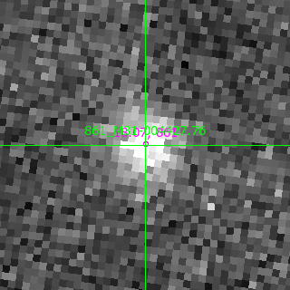 M31-004427.76 in filter B on MJD  56915.140