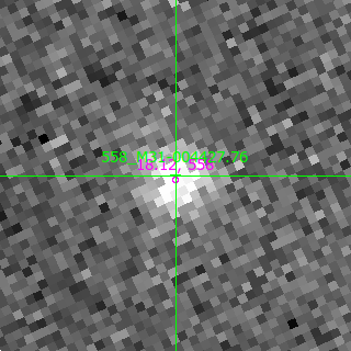 M31-004427.76 in filter B on MJD  60172.190