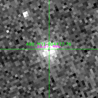 M31-004427.76 in filter B on MJD  60555.140