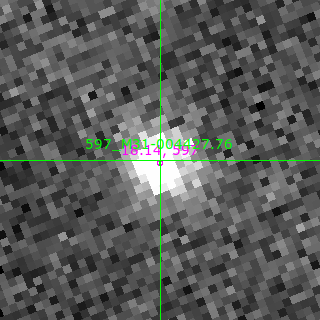 M31-004427.76 in filter B on MJD  60649.080