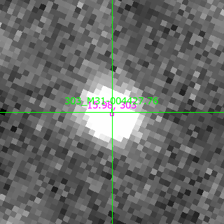 M31-004427.76 in filter I on MJD  57958.270