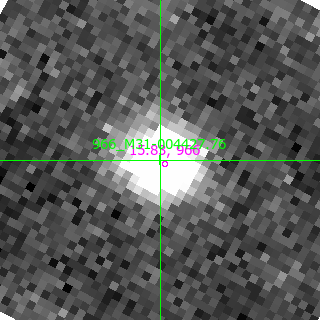 M31-004427.76 in filter I on MJD  58077.080