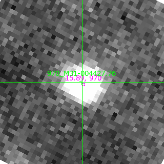 M31-004427.76 in filter I on MJD  58103.080
