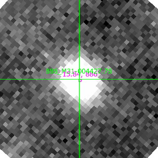 M31-004427.76 in filter I on MJD  58403.060