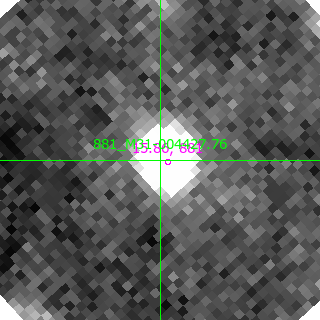 M31-004427.76 in filter I on MJD  58673.290