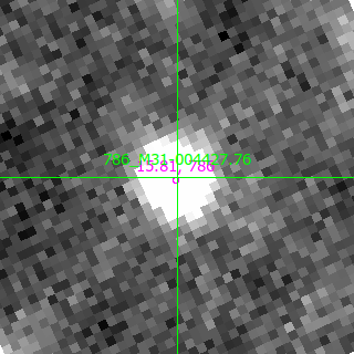 M31-004427.76 in filter I on MJD  60172.190