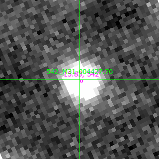 M31-004427.76 in filter I on MJD  60251.020