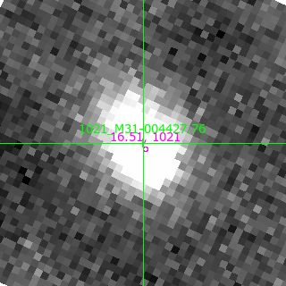 M31-004427.76 in filter R on MJD  57928.340
