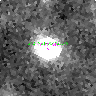 M31-004427.76 in filter R on MJD  58098.090