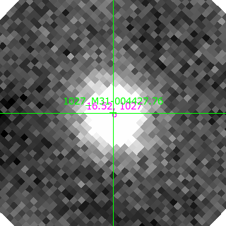 M31-004427.76 in filter R on MJD  58436.040