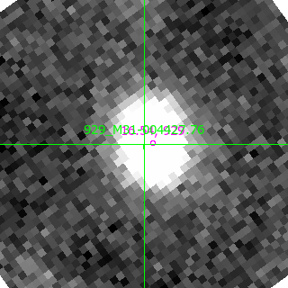 M31-004427.76 in filter R on MJD  58779.050