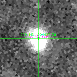 M31-004427.76 in filter R on MJD  60594.070