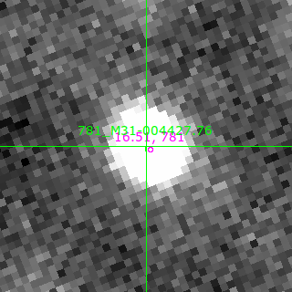 M31-004427.76 in filter R on MJD  60649.080