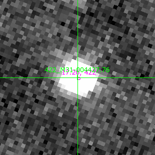 M31-004427.76 in filter V on MJD  57638.270