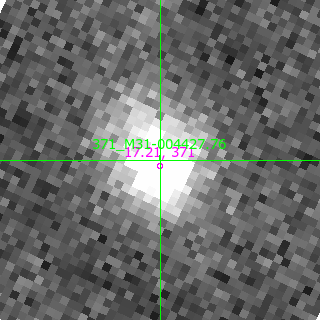M31-004427.76 in filter V on MJD  57928.340