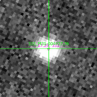M31-004427.76 in filter V on MJD  57958.270