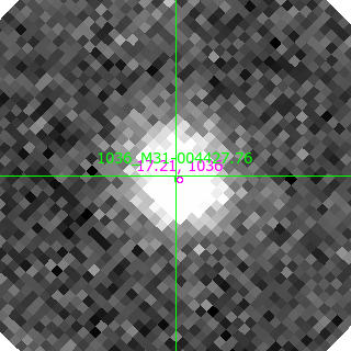 M31-004427.76 in filter V on MJD  58436.040