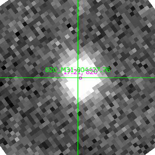 M31-004427.76 in filter V on MJD  58779.050