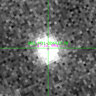 M31-004427.76 in filter V on MJD  60251.020