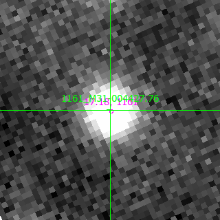 M31-004427.76 in filter V on MJD  60290.080