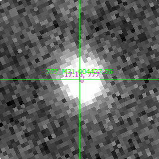 M31-004427.76 in filter V on MJD  60290.080