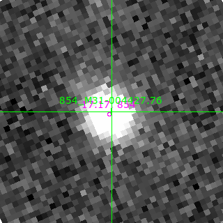 M31-004427.76 in filter V on MJD  60555.140