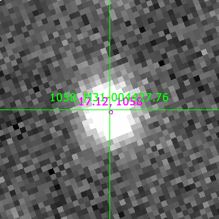 M31-004427.76 in filter V on MJD  60651.110