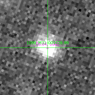 M31-004428.99 in filter B on MJD  57633.300