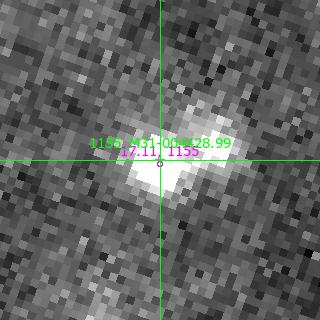M31-004428.99 in filter I on MJD  57635.350
