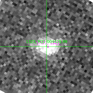 M31-004428.99 in filter V on MJD  58077.080