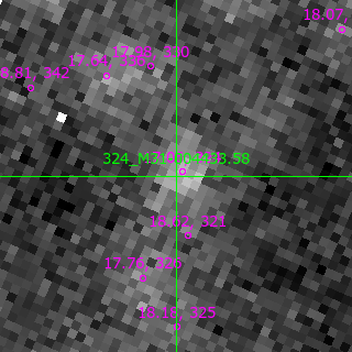 M31-004433.58 in filter I on MJD  57958.320