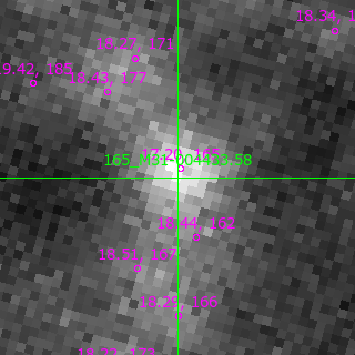 M31-004433.58 in filter R on MJD  57309.140