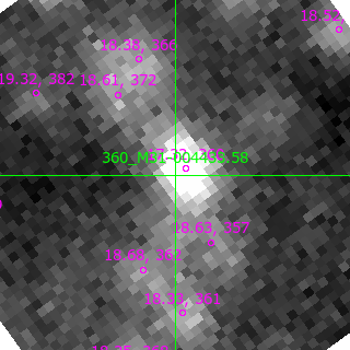 M31-004433.58 in filter R on MJD  58757.080