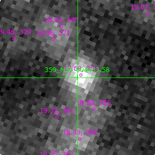 M31-004433.58 in filter V on MJD  57963.280