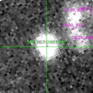 M31-004434.65 in filter B on MJD  60147.260