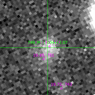 M31-004442.07 in filter B on MJD  60147.260