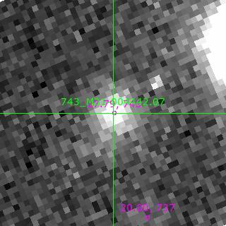 M31-004442.07 in filter V on MJD  60555.130