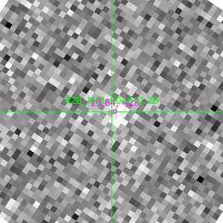 M31-004442.28 in filter B on MJD  58312.320