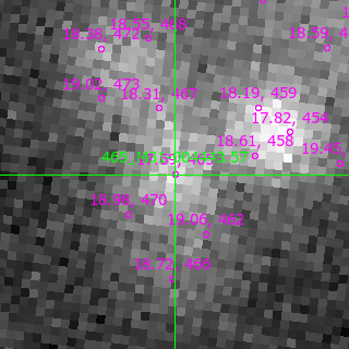 M31-004443.57 in filter B on MJD  56915.140