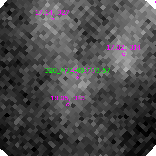 M31-004443.57 in filter I on MJD  58403.080