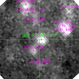M31-004443.57 in filter I on MJD  58673.290