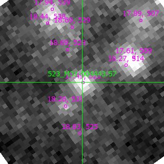 M31-004443.57 in filter I on MJD  58812.080