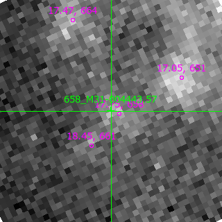 M31-004443.57 in filter I on MJD  60172.170