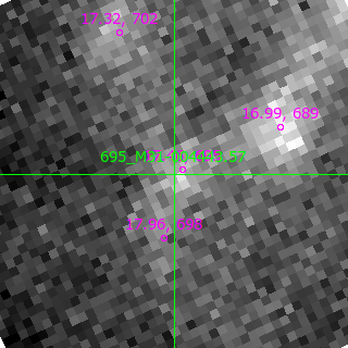 M31-004443.57 in filter I on MJD  60251.010