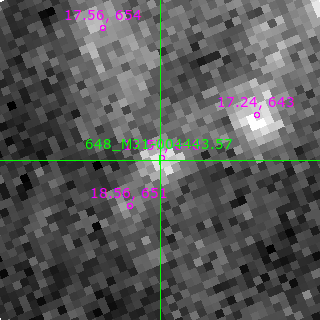 M31-004443.57 in filter I on MJD  60587.100