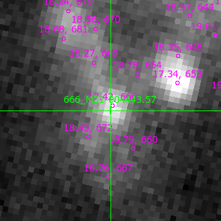 M31-004443.57 in filter R on MJD  57227.310