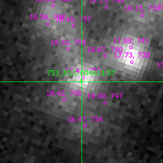 M31-004443.57 in filter R on MJD  57633.280